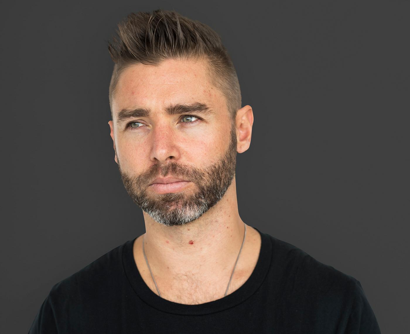 adult, alone, beard, black top, candid, caucasian, confidence, copy space, curious, expression, face, face expression, guy,... adult, alone, beard, black top, candid, caucasian, confidence, copy space, curious, expression, face, face expression, guy,...