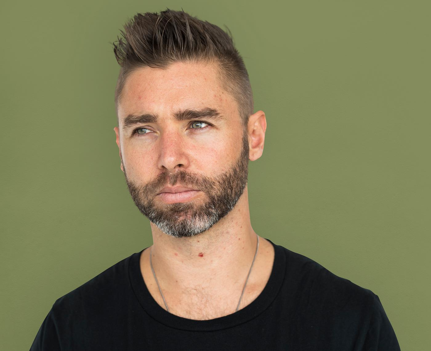 adult, alone, beard, black top, candid, caucasian, confidence, copy space, curious, expression, face, face expression, guy,... adult, alone, beard, black top, candid, caucasian, confidence, copy space, curious, expression, face, face expression, guy,...