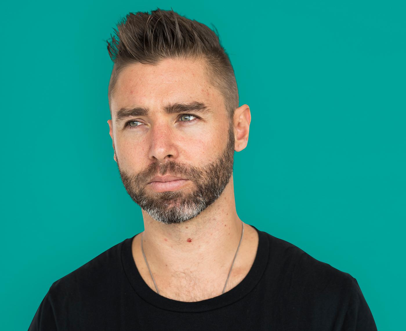 adult, alone, beard, black top, candid, caucasian, confidence, copy space, curious, expression, face, face expression, guy,... adult, alone, beard, black top, candid, caucasian, confidence, copy space, curious, expression, face, face expression, guy,...