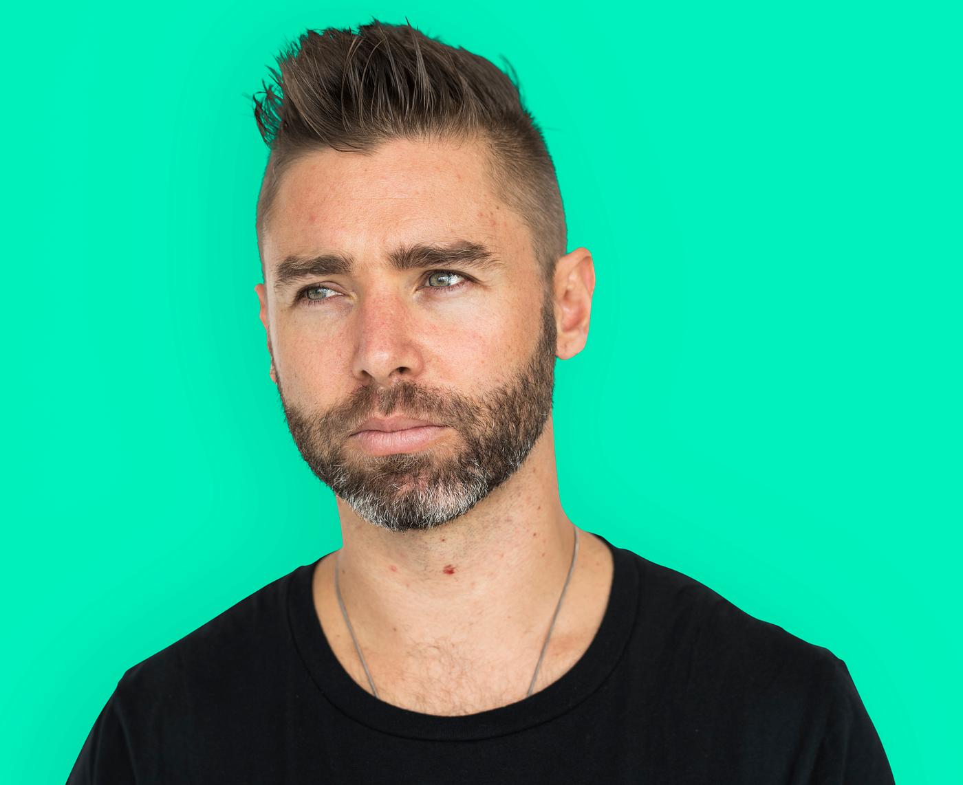 adult, alone, beard, black top, candid, caucasian, confidence, copy space, curious, expression, face, face expression, guy,... adult, alone, beard, black top, candid, caucasian, confidence, copy space, curious, expression, face, face expression, guy,...