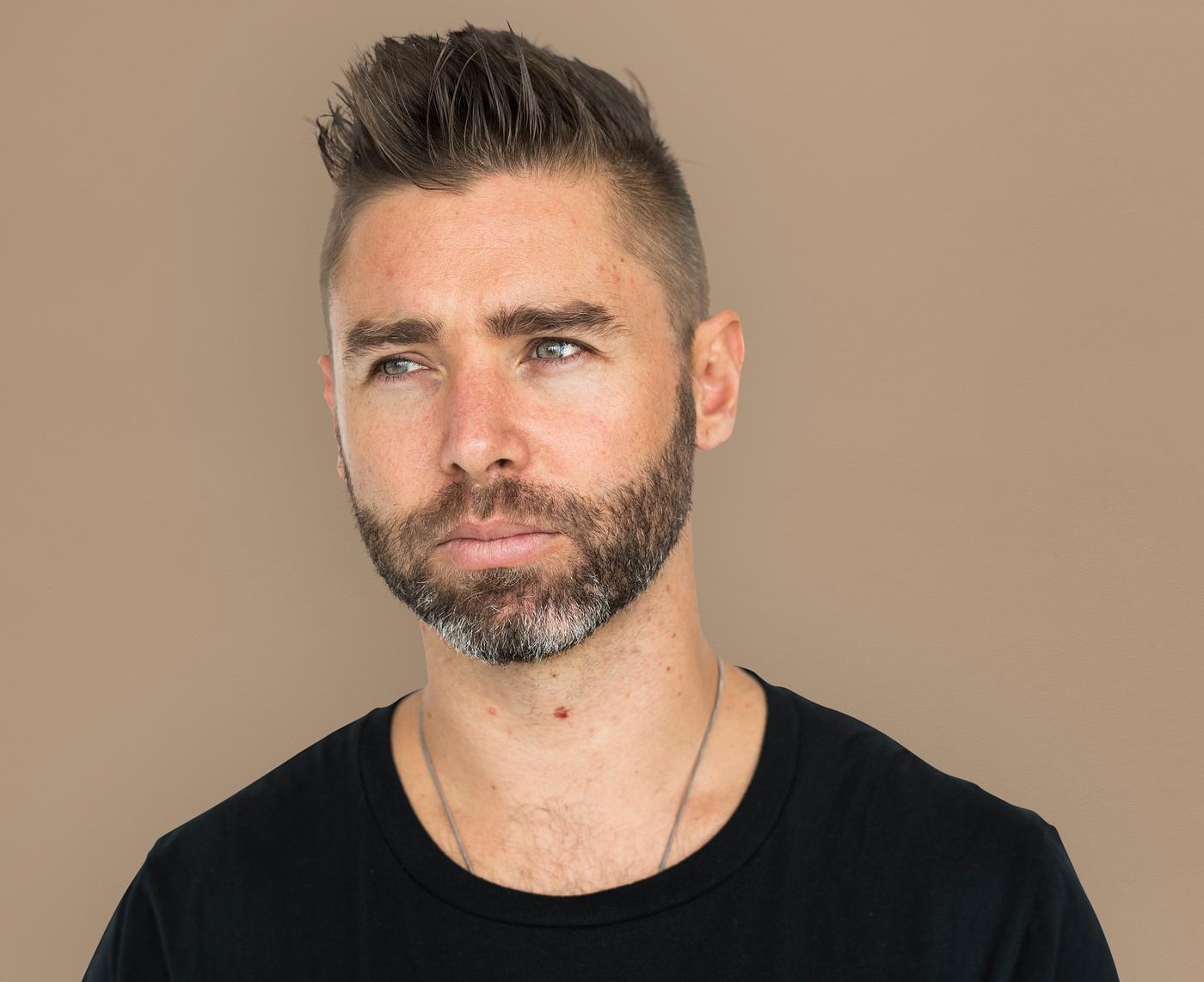 adult, alone, beard, black top, candid, caucasian, confidence, copy space, curious, expression, face, face expression, guy,... adult, alone, beard, black top, candid, caucasian, confidence, copy space, curious, expression, face, face expression, guy,...