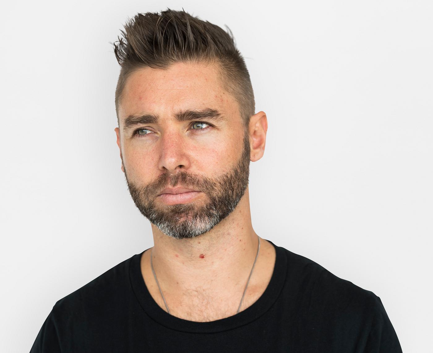 adult, alone, beard, black top, candid, caucasian, confidence, copy space, curious, expression, face, face expression, guy,... adult, alone, beard, black top, candid, caucasian, confidence, copy space, curious, expression, face, face expression, guy,...