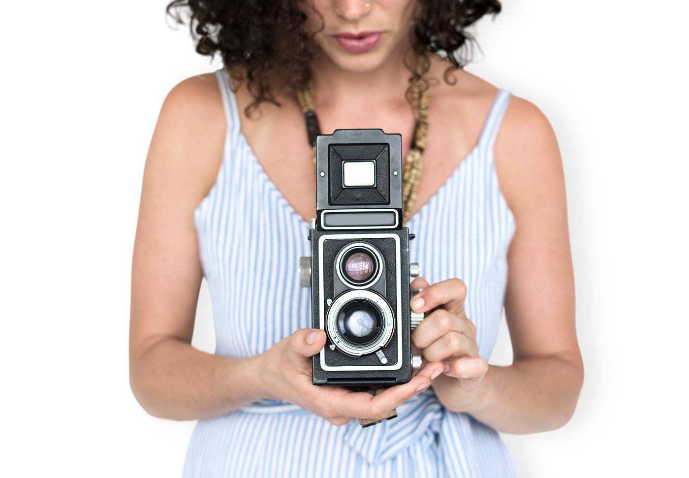 isolated, isolated on white, white, white background, camera, vintage, classic, woman, photographer, holding, studio, studio... isolated, isolated on white, white, white background, camera, vintage, classic, woman, photographer, holding, studio, studio...