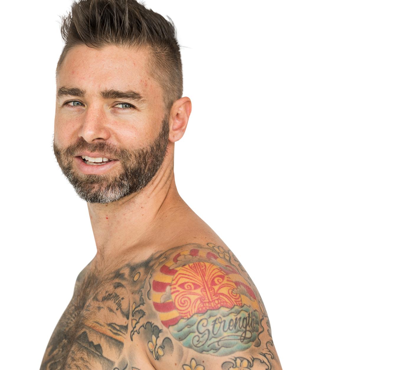 studio, expression, person, show, people, caucasian, solo, lifestyle, smile, tattoo, isolated, art, white, happiness,... studio, expression, person, show, people, caucasian, solo, lifestyle, smile, tattoo, isolated, art, white, happiness,...