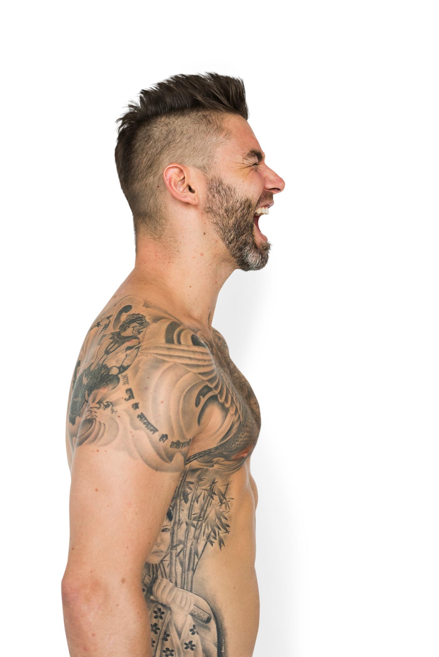 studio, expression, body, tattooed, person, single, hate, rage, people, caucasian, solo, lifestyle, power, tattoo, serious,... studio, expression, body, tattooed, person, single, hate, rage, people, caucasian, solo, lifestyle, power, tattoo, serious,...