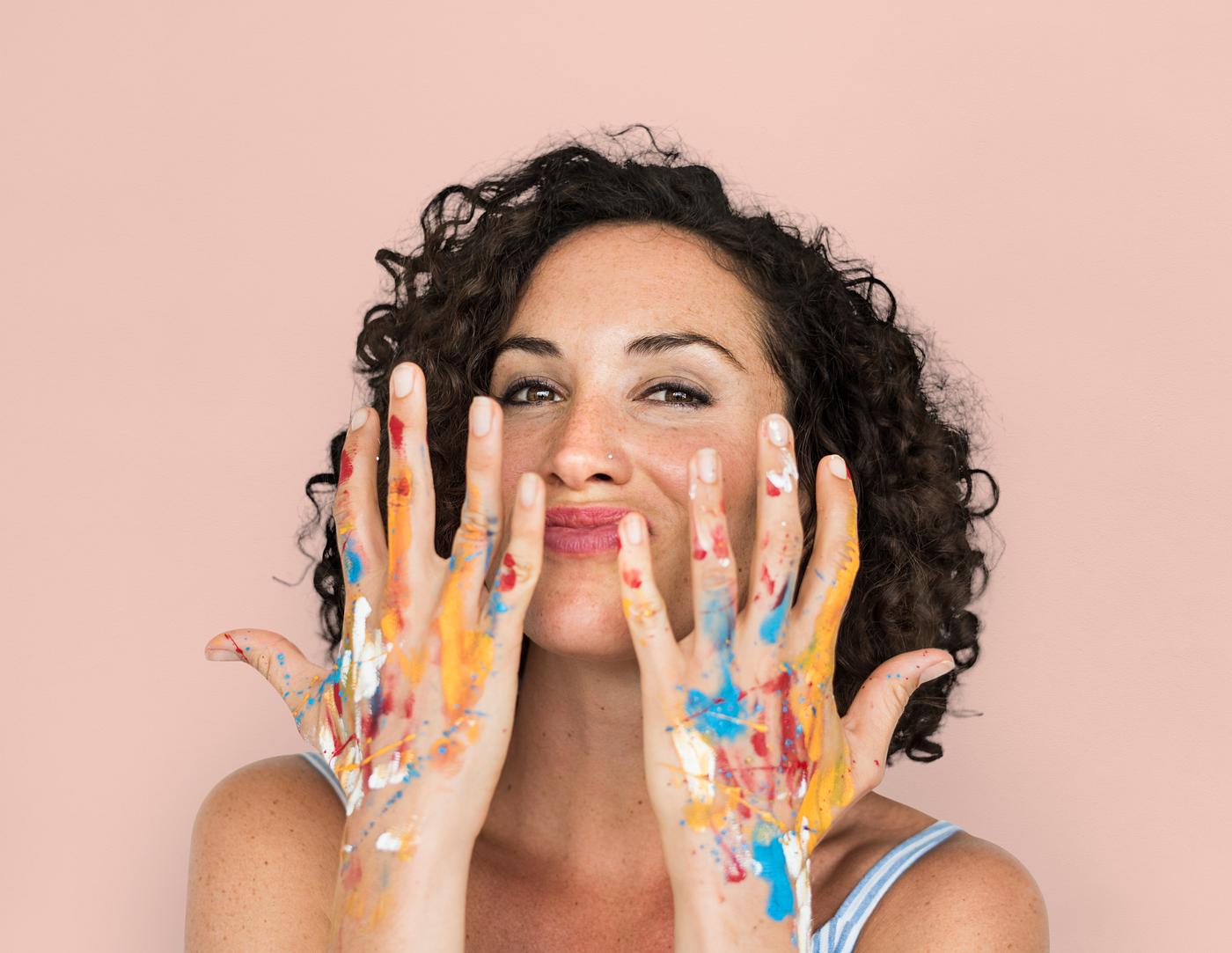 studio, expression, person, arts, curly hairstyle, people, curly, woman, pink, smile, cheerful, smiling, isolated, human... studio, expression, person, arts, curly hairstyle, people, curly, woman, pink, smile, cheerful, smiling, isolated, human...