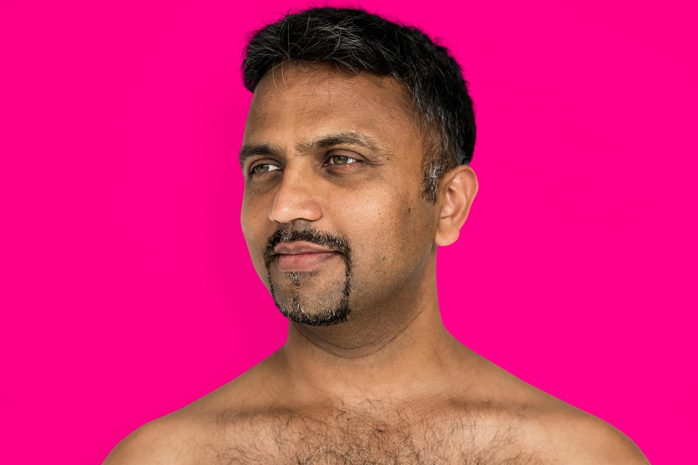 studio, face, person, joy, indian ethnicity, people, looking, bare chest, solo, happy, pink, smile, cheerful, man, smiling,... studio, face, person, joy, indian ethnicity, people, looking, bare chest, solo, happy, pink, smile, cheerful, man, smiling,...