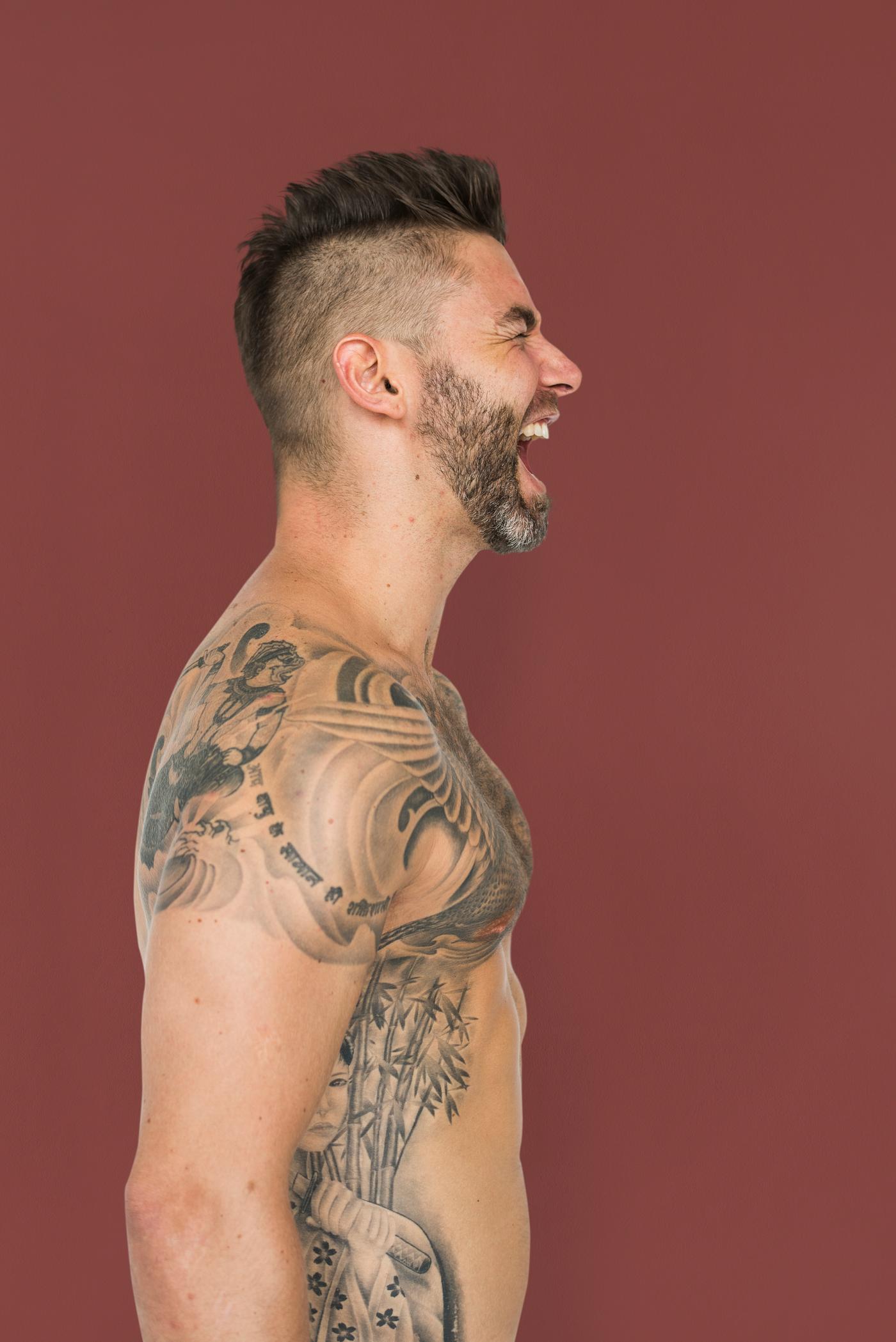 studio, expression, body, tattooed, person, single, hate, rage, people, caucasian, solo, lifestyle, power, tattoo, serious,... studio, expression, body, tattooed, person, single, hate, rage, people, caucasian, solo, lifestyle, power, tattoo, serious,...