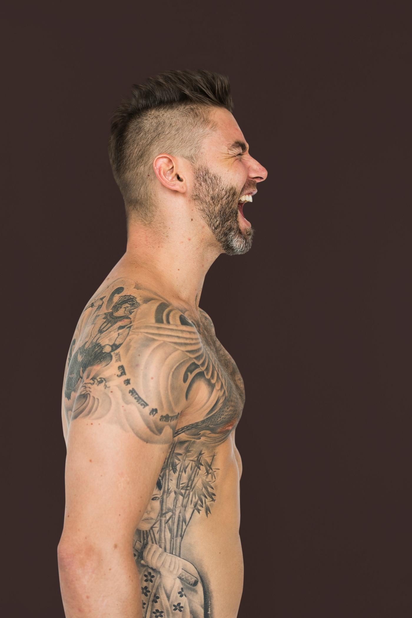 studio, expression, body, tattooed, person, single, hate, rage, people, caucasian, solo, lifestyle, power, tattoo, serious,... studio, expression, body, tattooed, person, single, hate, rage, people, caucasian, solo, lifestyle, power, tattoo, serious,...
