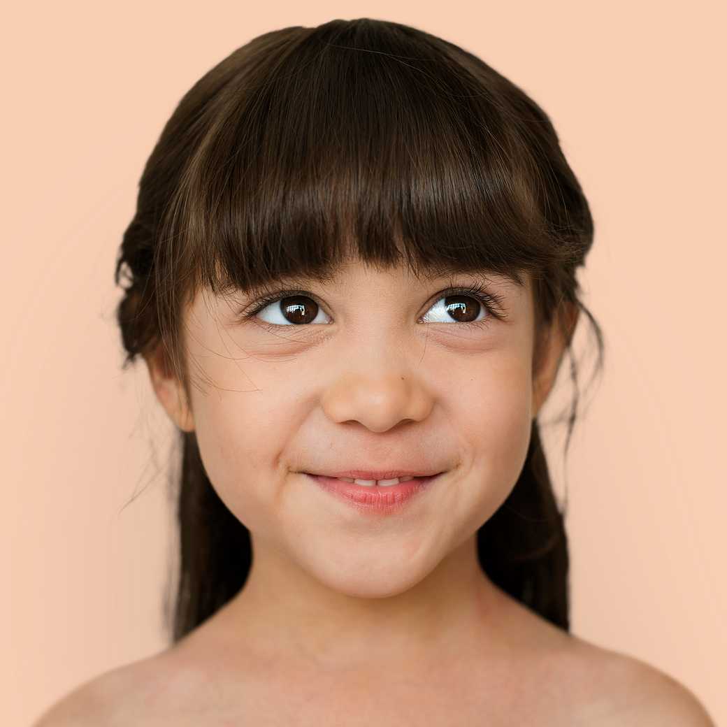 Portrait of a French-Thai girl Portrait of a French-Thai girl - alone, cheerful, child, children, elementary, elementary age, emotion, expression, face…