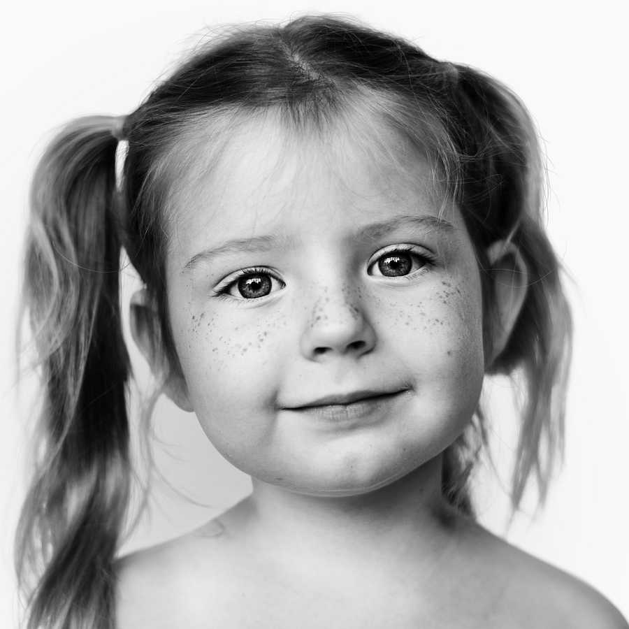 Portrait of a Norwegian girl Portrait of a Norwegian girl - alone, black and white, child, closeup, elementary, elementary age, emotion, europe, european…