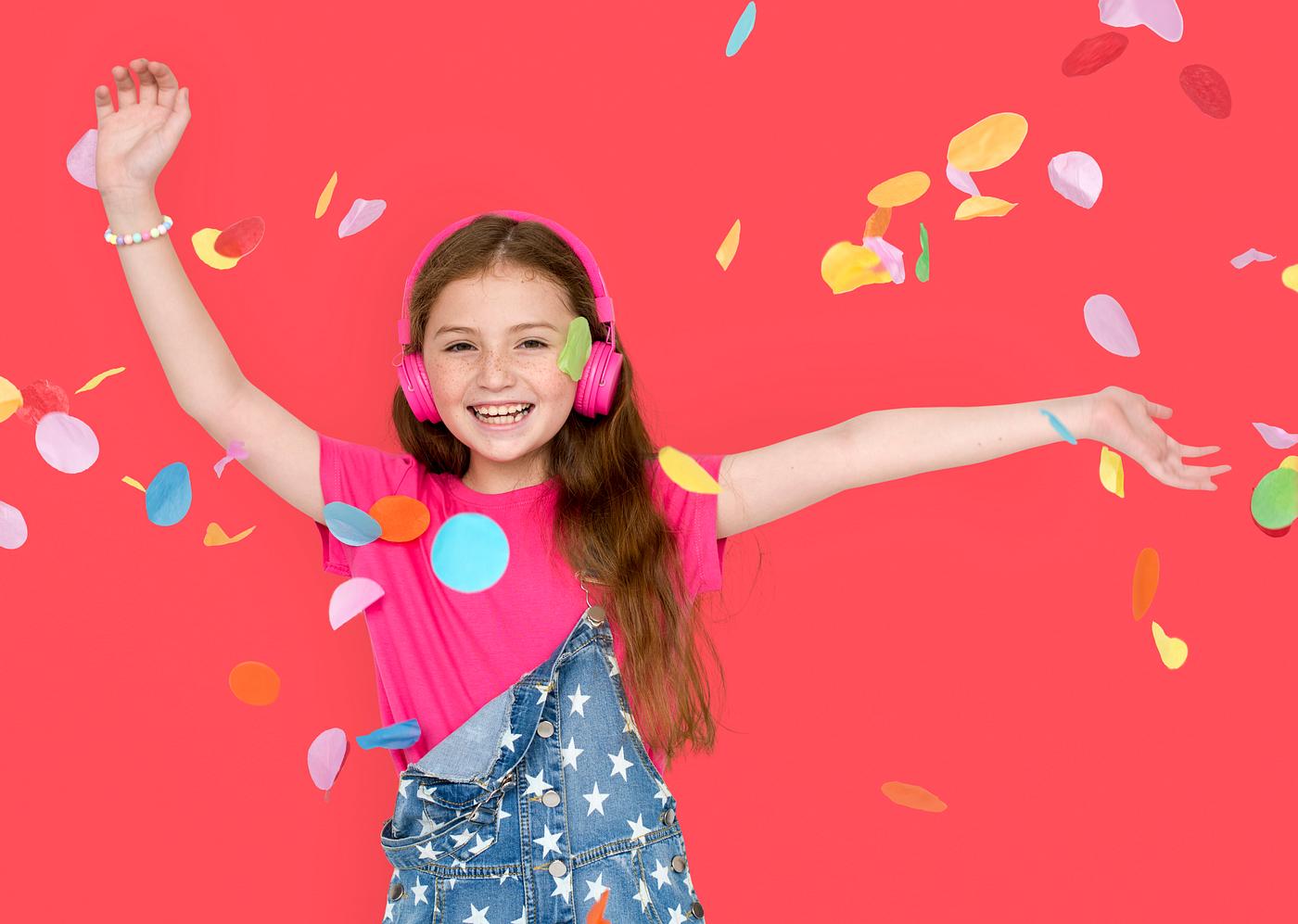 arms raised, background, celebration, charming, cheerful, child, childhood, confetti, cute, emotion, emotional, enjoyment,... arms raised, background, celebration, charming, cheerful, child, childhood, confetti, cute, emotion, emotional, enjoyment,...