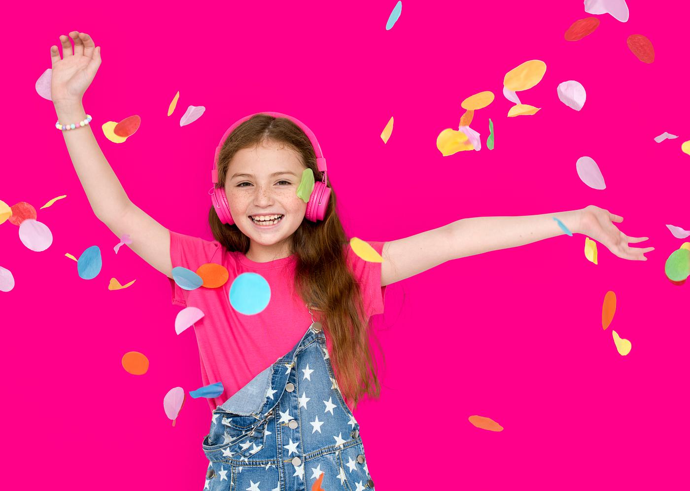 arms raised, background, celebration, charming, cheerful, child, childhood, confetti, cute, emotion, emotional, enjoyment,... arms raised, background, celebration, charming, cheerful, child, childhood, confetti, cute, emotion, emotional, enjoyment,...
