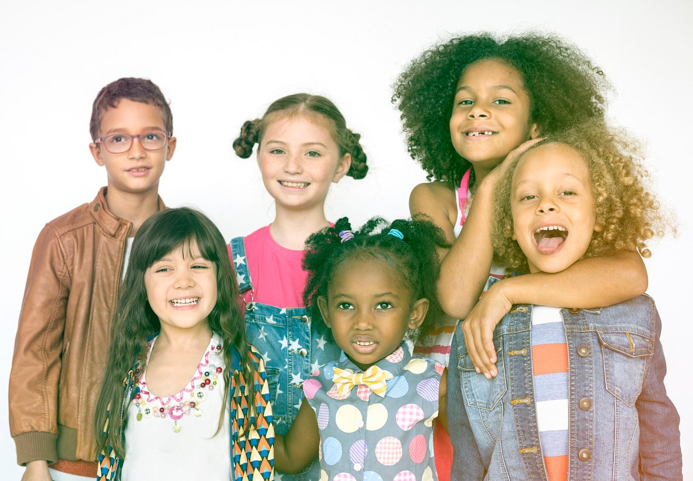 expression, studio, glasses, isolated on white, children, people, casual clothing, kid, looking, sisters, friends, hands,... expression, studio, glasses, isolated on white, children, people, casual clothing, kid, looking, sisters, friends, hands,...
