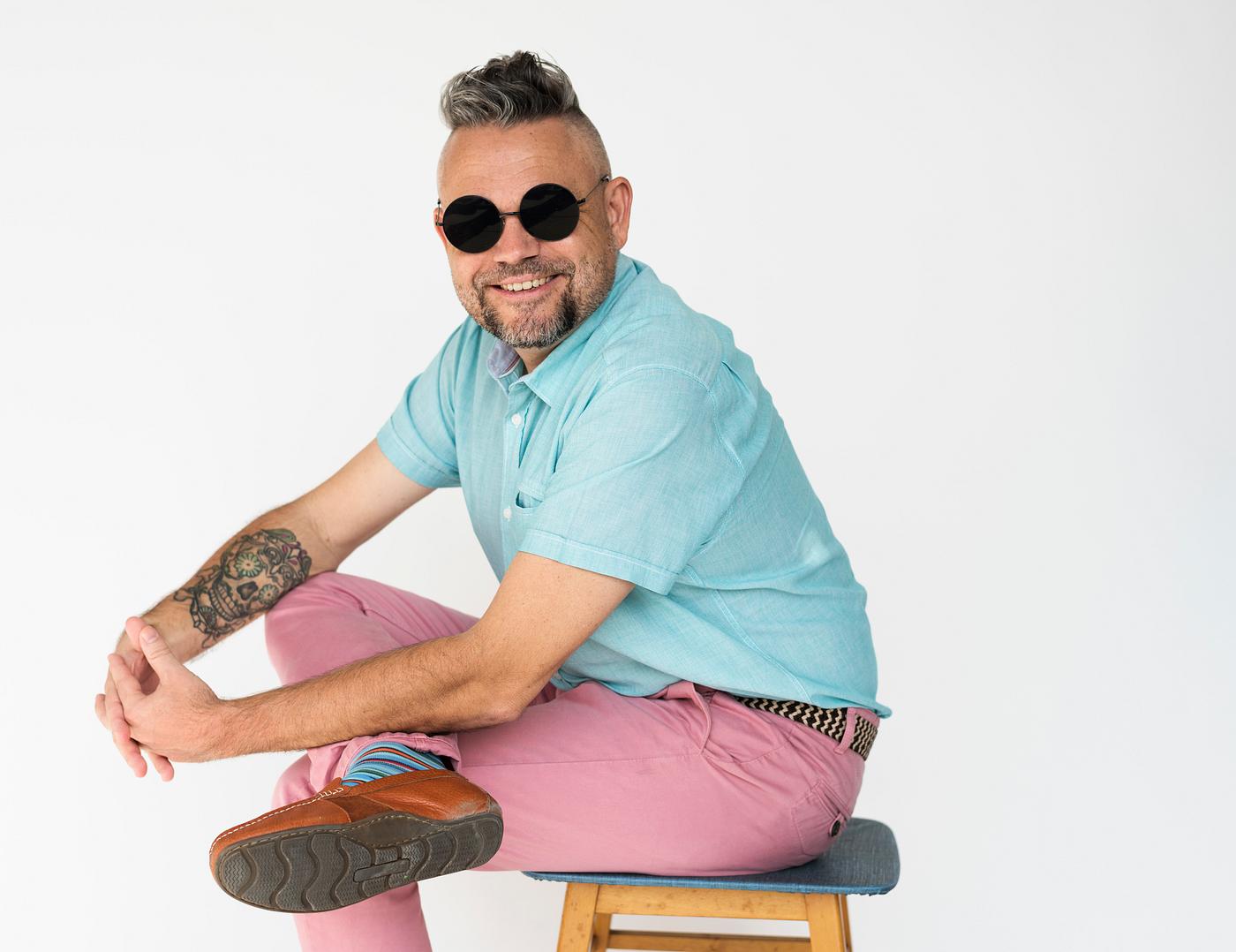 fashion, background, casual, chair, cheerful, colorful, guy, happiness, isolated, isolated on white, lifestyle, male, man,... fashion, background, casual, chair, cheerful, colorful, guy, happiness, isolated, isolated on white, lifestyle, male, man,...
