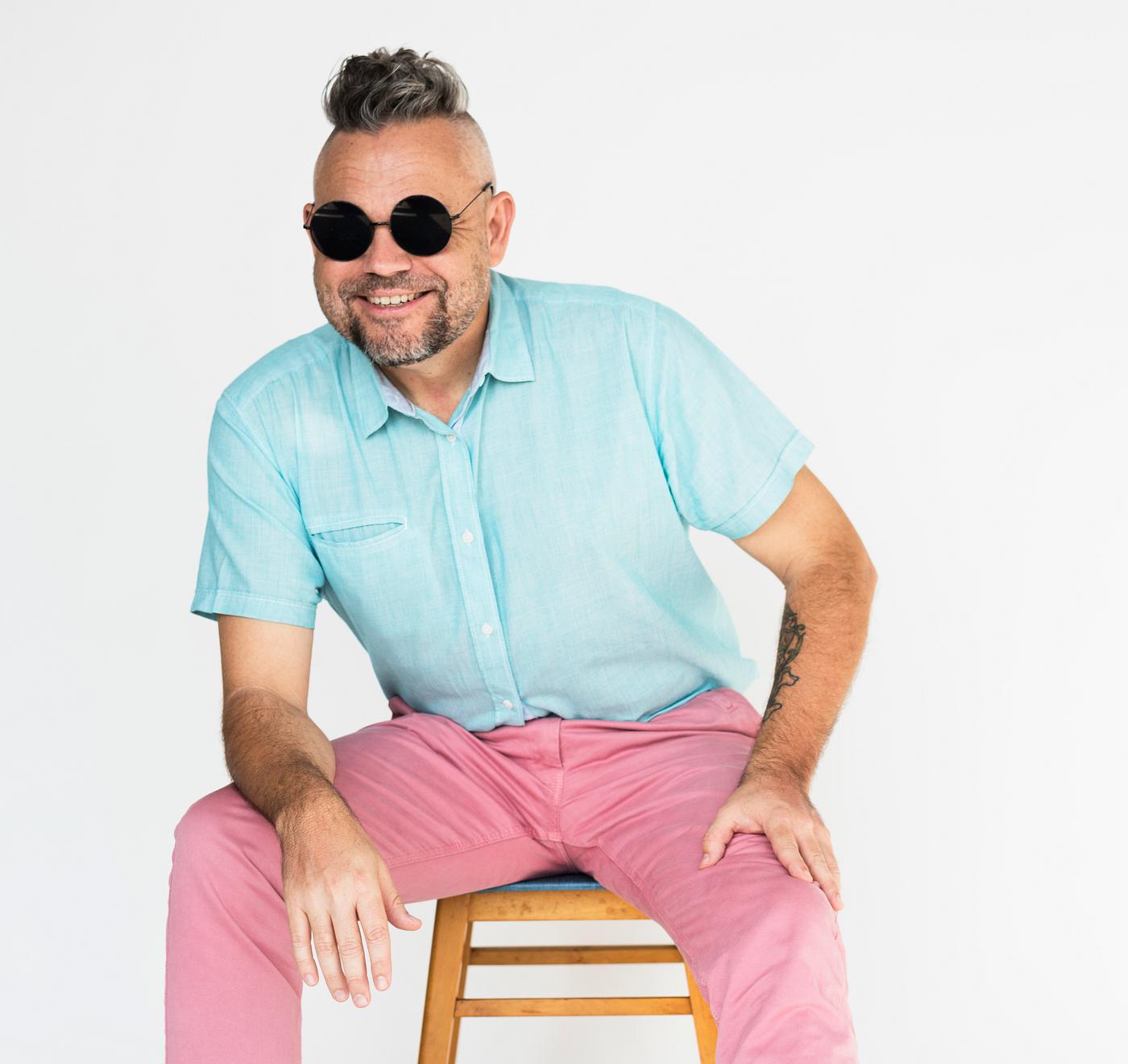 fashion, background, casual, chair, cheerful, colorful, guy, happiness, isolated, isolated on white, lifestyle, male, man,... fashion, background, casual, chair, cheerful, colorful, guy, happiness, isolated, isolated on white, lifestyle, male, man,...