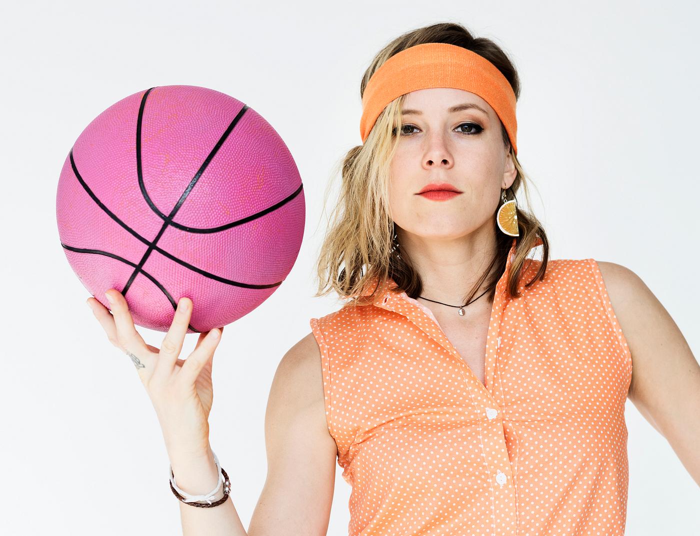 expression, basketball, studio, model, person, people, race, solo, style, woman, lifestyle, casual, pink, feminism, isolated... expression, basketball, studio, model, person, people, race, solo, style, woman, lifestyle, casual, pink, feminism, isolated...