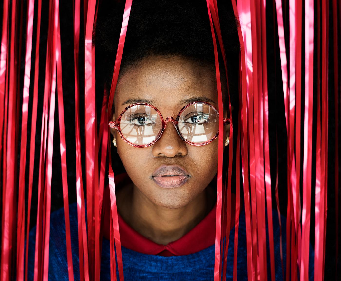 Portrait of a beautiful African girl Portrait of a beautiful African girl