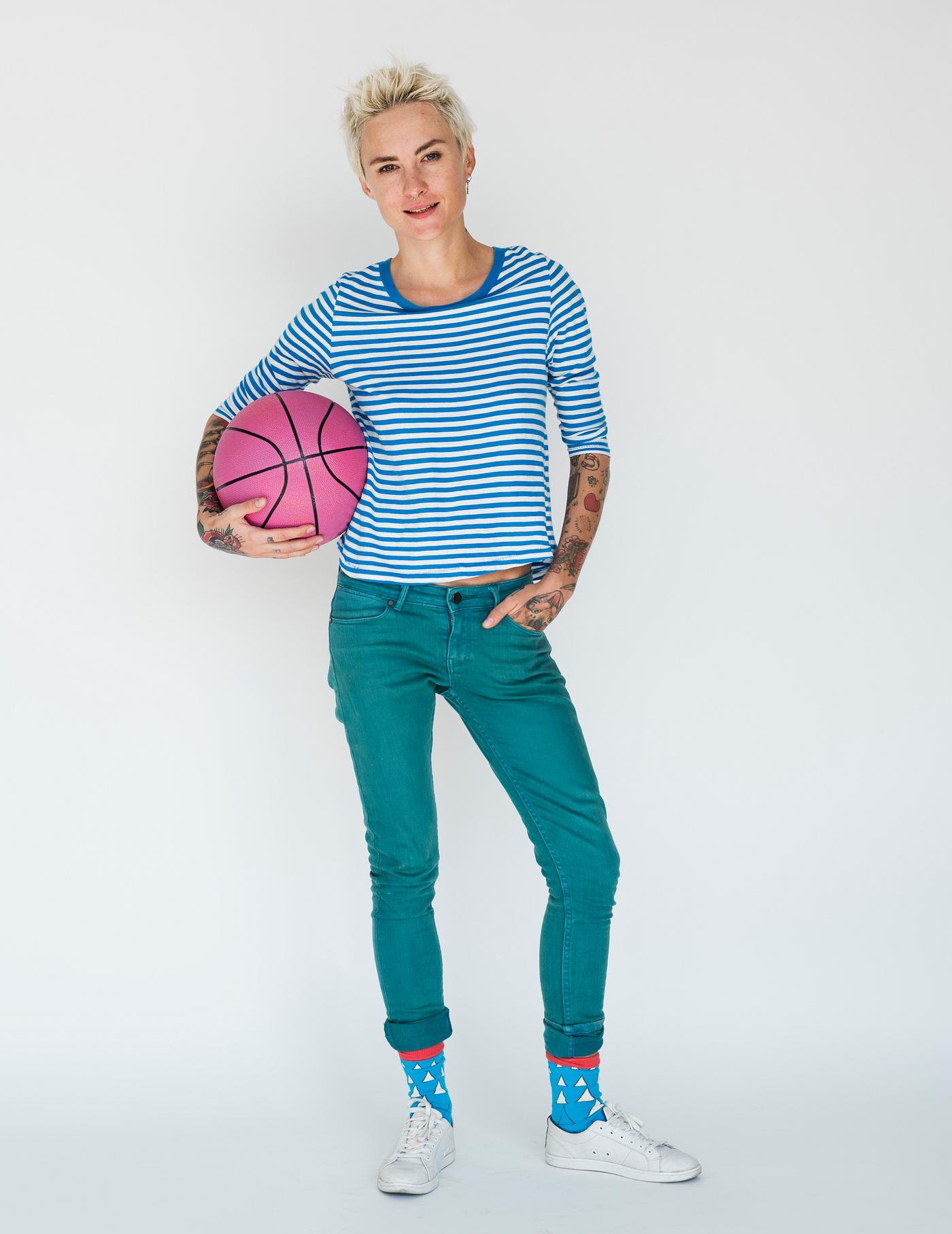 expression, basketball, studio, model, person, people, race, solo, style, woman, lifestyle, casual, pink, feminism, isolated... expression, basketball, studio, model, person, people, race, solo, style, woman, lifestyle, casual, pink, feminism, isolated...