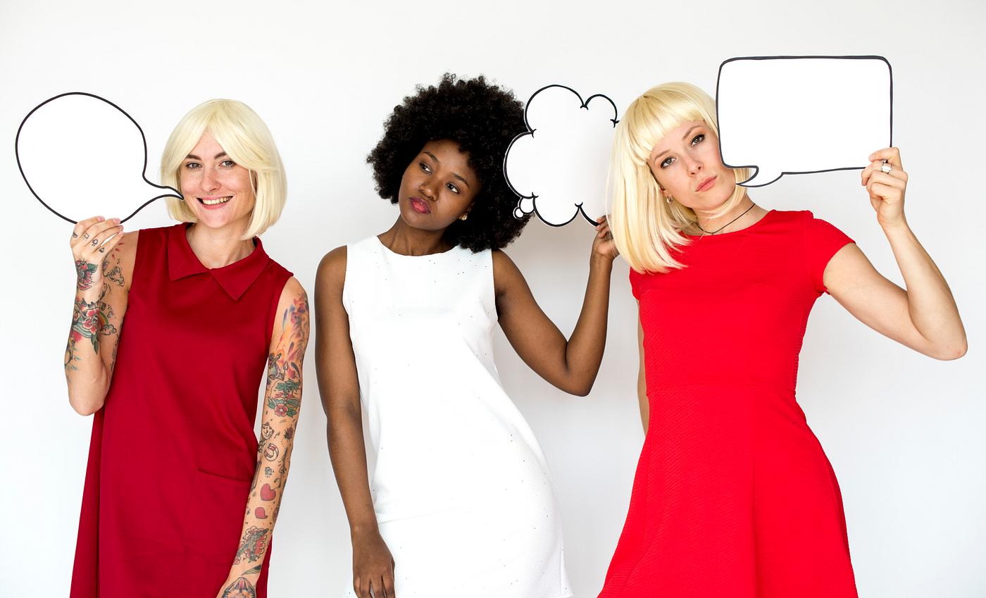 studio, person, model, discussion, isolated on white, paper, race, style, woman, speech bubble, casual, lifestyle,... studio, person, model, discussion, isolated on white, paper, race, style, woman, speech bubble, casual, lifestyle,...