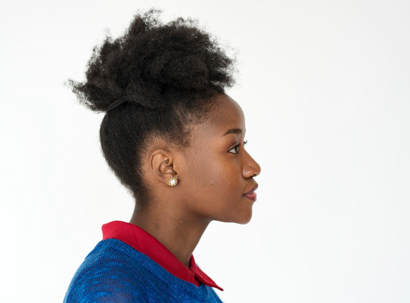 Portrait of a beautiful African girl Portrait of a beautiful African girl