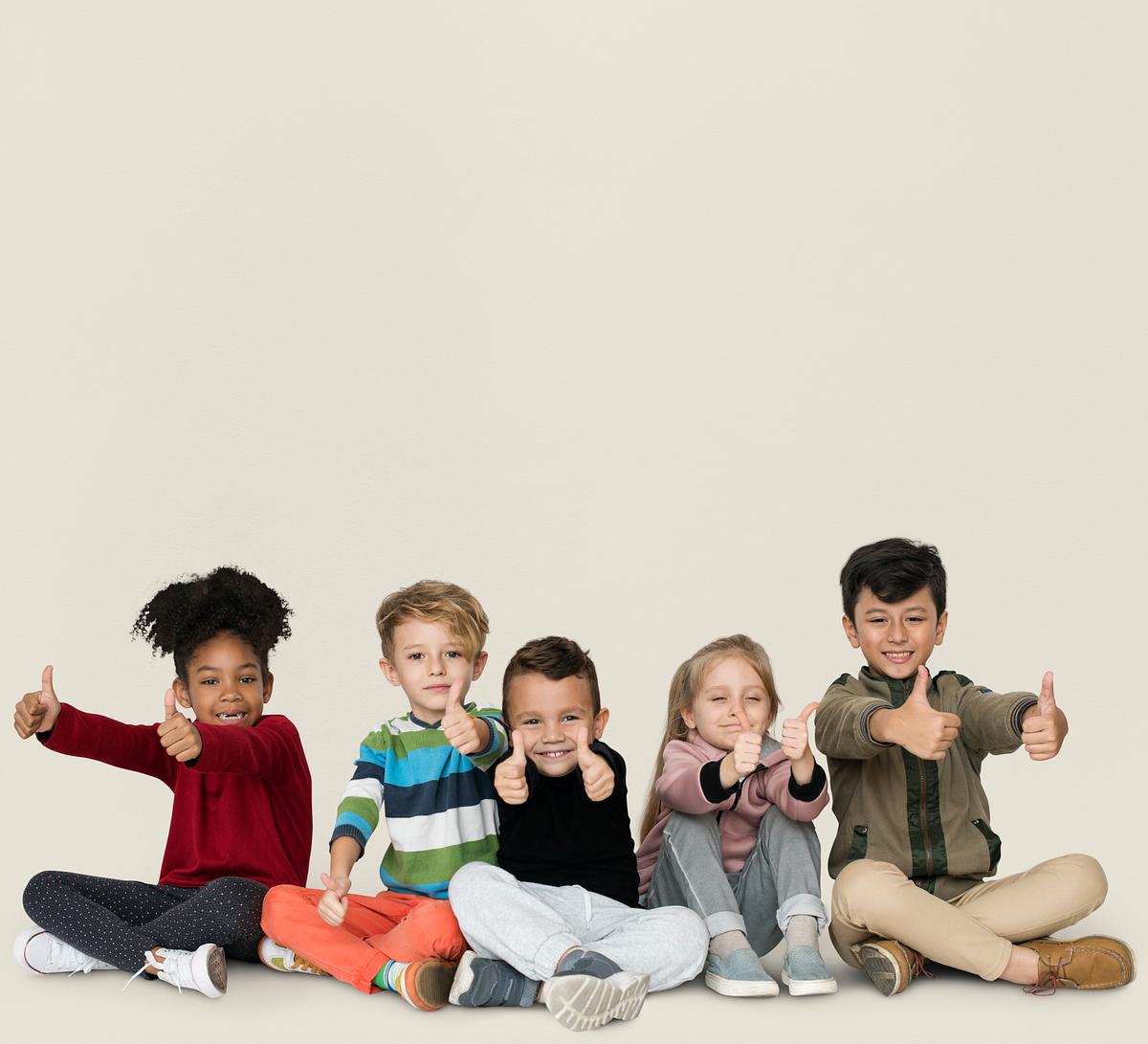 Stock Photo Kids Thumbs Up