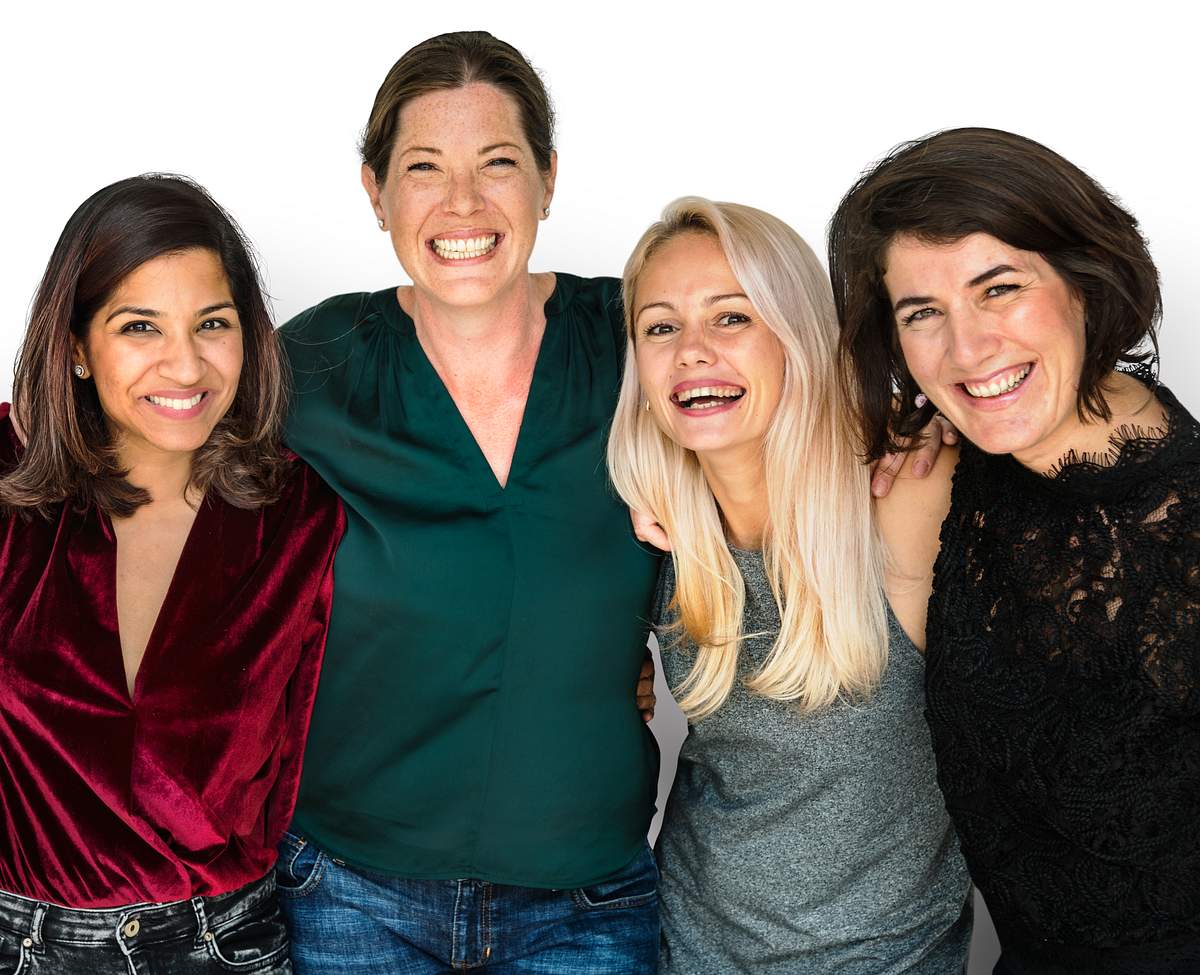 A group of happy women | Royalty free photo - 217347