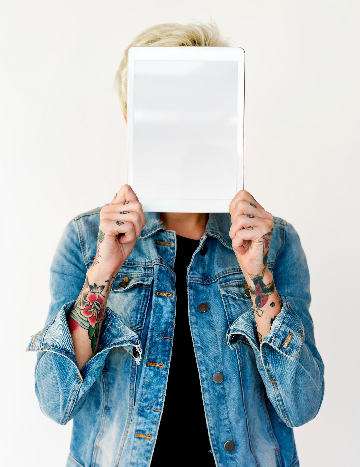 studio, copy space, person, technology, holding, isolated on white, people, digital tablet, cover, girl, woman, casual,... studio, copy space, person, technology, holding, isolated on white, people, digital tablet, cover, girl, woman, casual,...