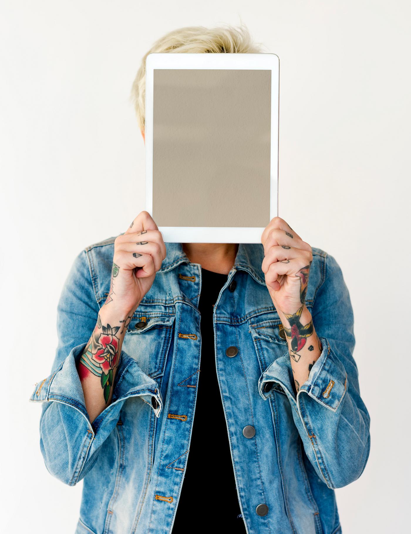 studio, copy space, person, technology, holding, isolated on white, people, digital tablet, cover, girl, woman, casual,... studio, copy space, person, technology, holding, isolated on white, people, digital tablet, cover, girl, woman, casual,...