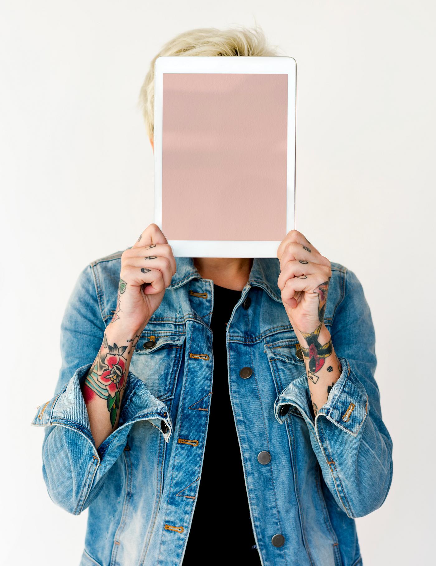 studio, copy space, person, technology, holding, isolated on white, people, digital tablet, cover, girl, woman, casual, pink... studio, copy space, person, technology, holding, isolated on white, people, digital tablet, cover, girl, woman, casual, pink...