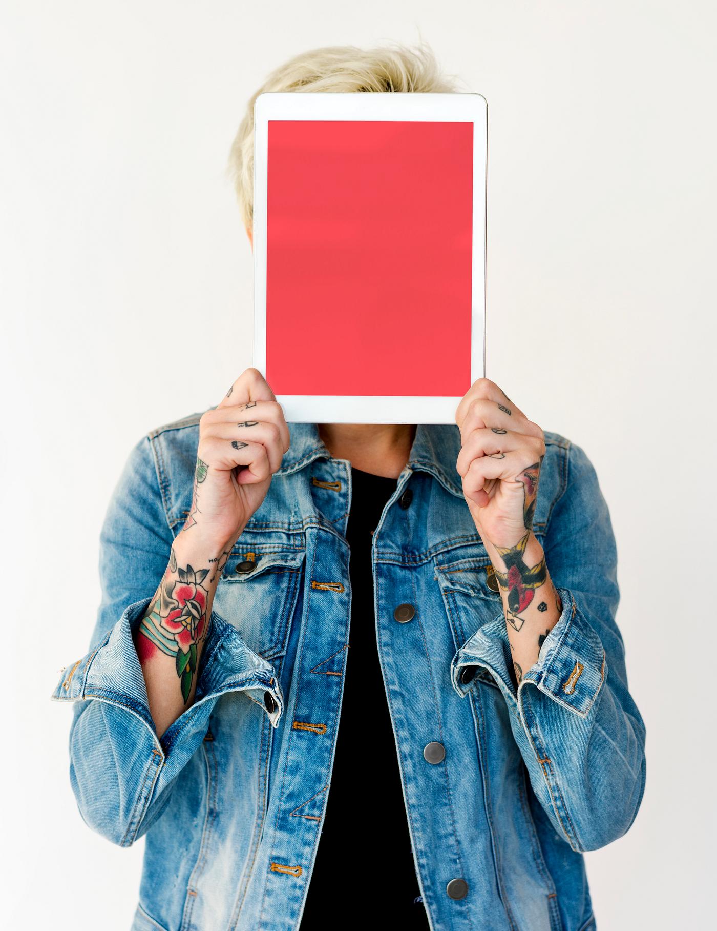 studio, copy space, person, technology, holding, isolated on white, people, digital tablet, cover, girl, woman, casual,... studio, copy space, person, technology, holding, isolated on white, people, digital tablet, cover, girl, woman, casual,...