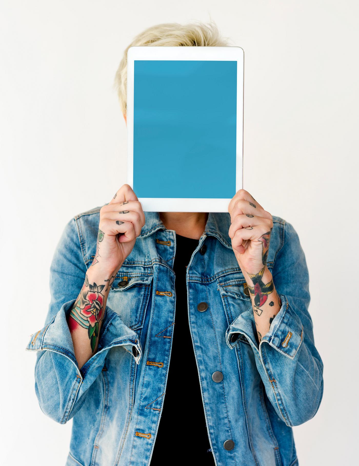 studio, copy space, person, technology, holding, isolated on white, people, digital tablet, cover, girl, woman, casual,... studio, copy space, person, technology, holding, isolated on white, people, digital tablet, cover, girl, woman, casual,...