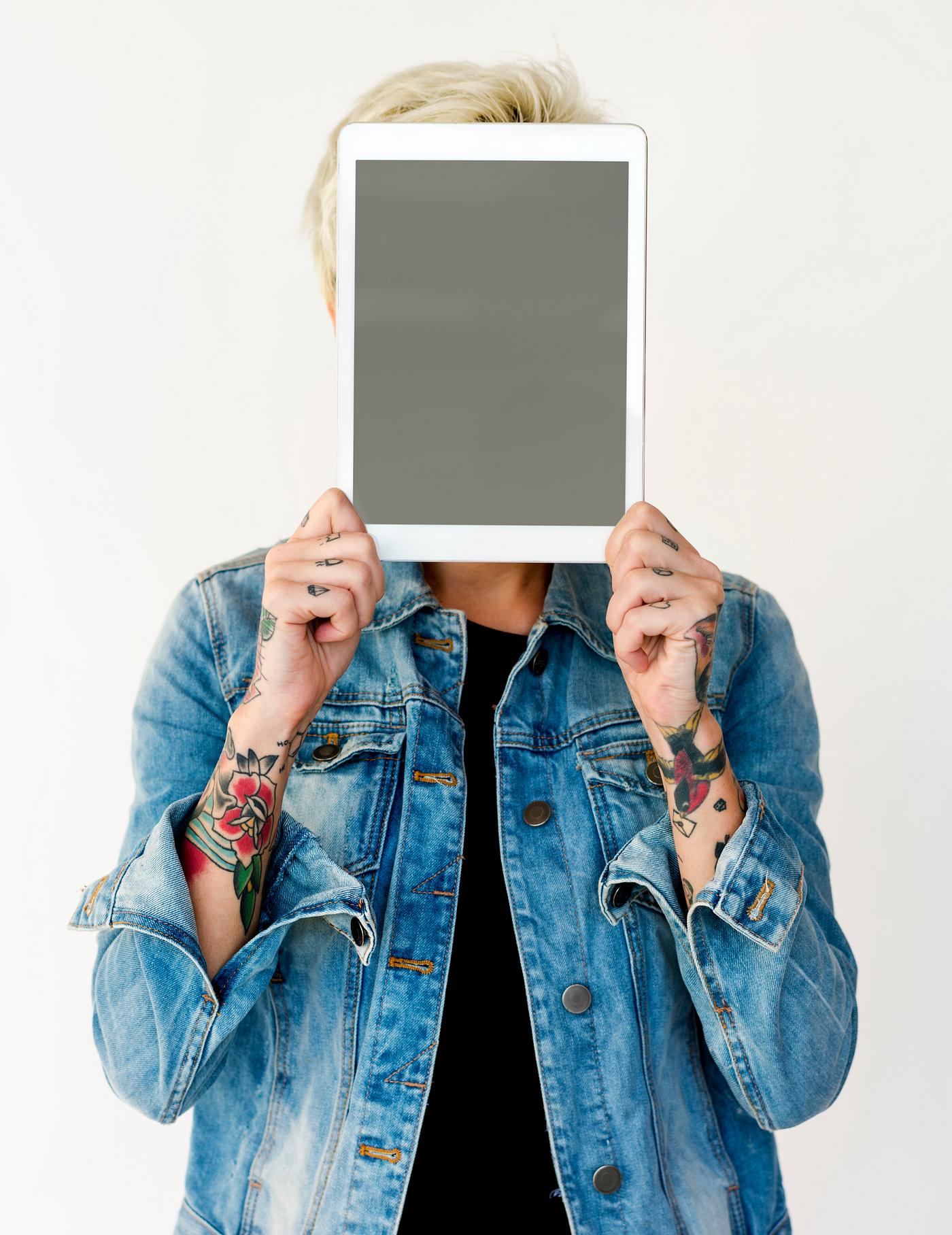 studio, copy space, person, technology, holding, isolated on white, people, digital tablet, cover, girl, woman, casual, grey... studio, copy space, person, technology, holding, isolated on white, people, digital tablet, cover, girl, woman, casual, grey...
