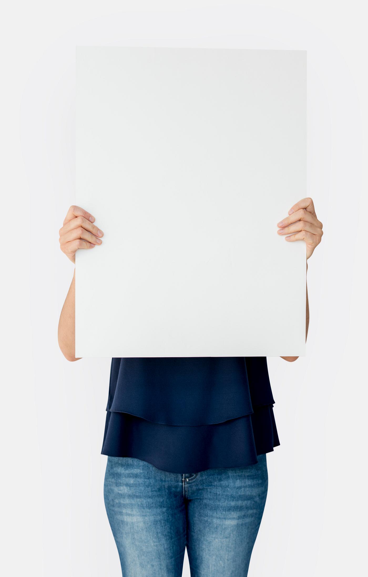 studio, copy space, person, holding, isolated on white, people, placard, cover, girl, woman, casual, banner, isolated, blank... studio, copy space, person, holding, isolated on white, people, placard, cover, girl, woman, casual, banner, isolated, blank...