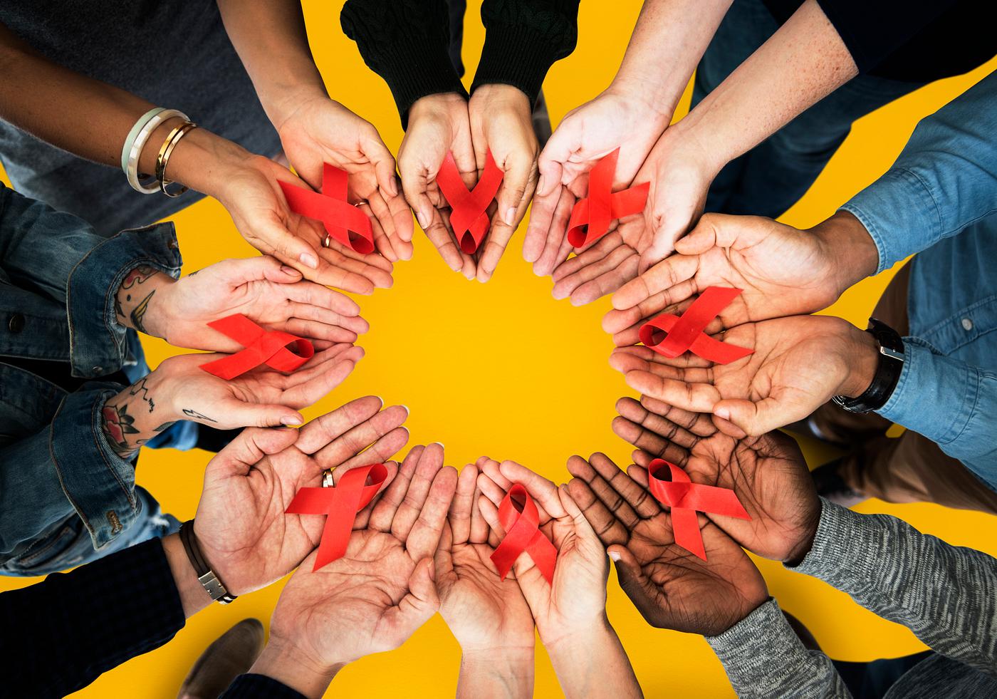 person, holding, red ribbon, awareness, yellow, charity, people, teamwork, hiv, friends, prevention, friendship, partnership... person, holding, red ribbon, awareness, yellow, charity, people, teamwork, hiv, friends, prevention, friendship, partnership...