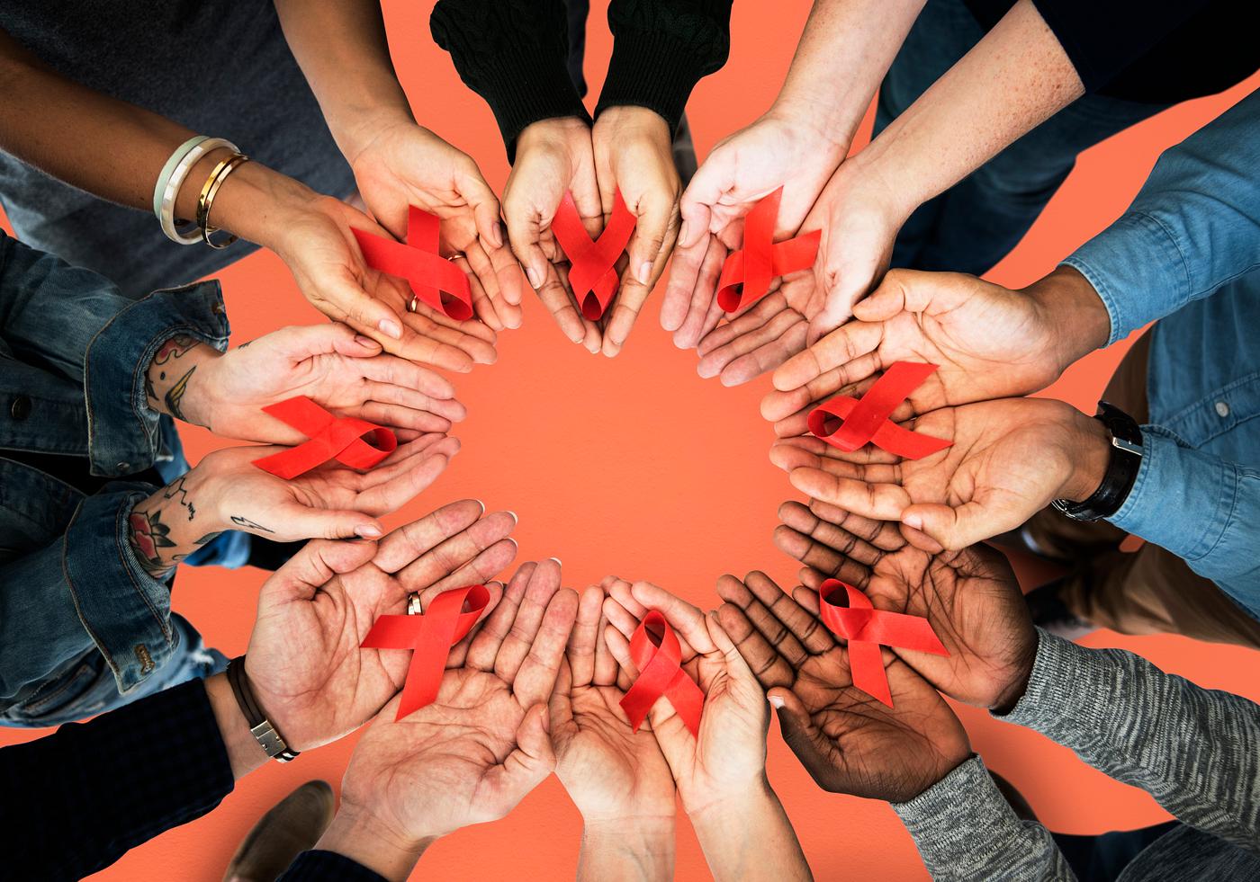 person, holding, red ribbon, awareness, charity, people, teamwork, hiv, friends, prevention, friendship, partnership, orange... person, holding, red ribbon, awareness, charity, people, teamwork, hiv, friends, prevention, friendship, partnership, orange...