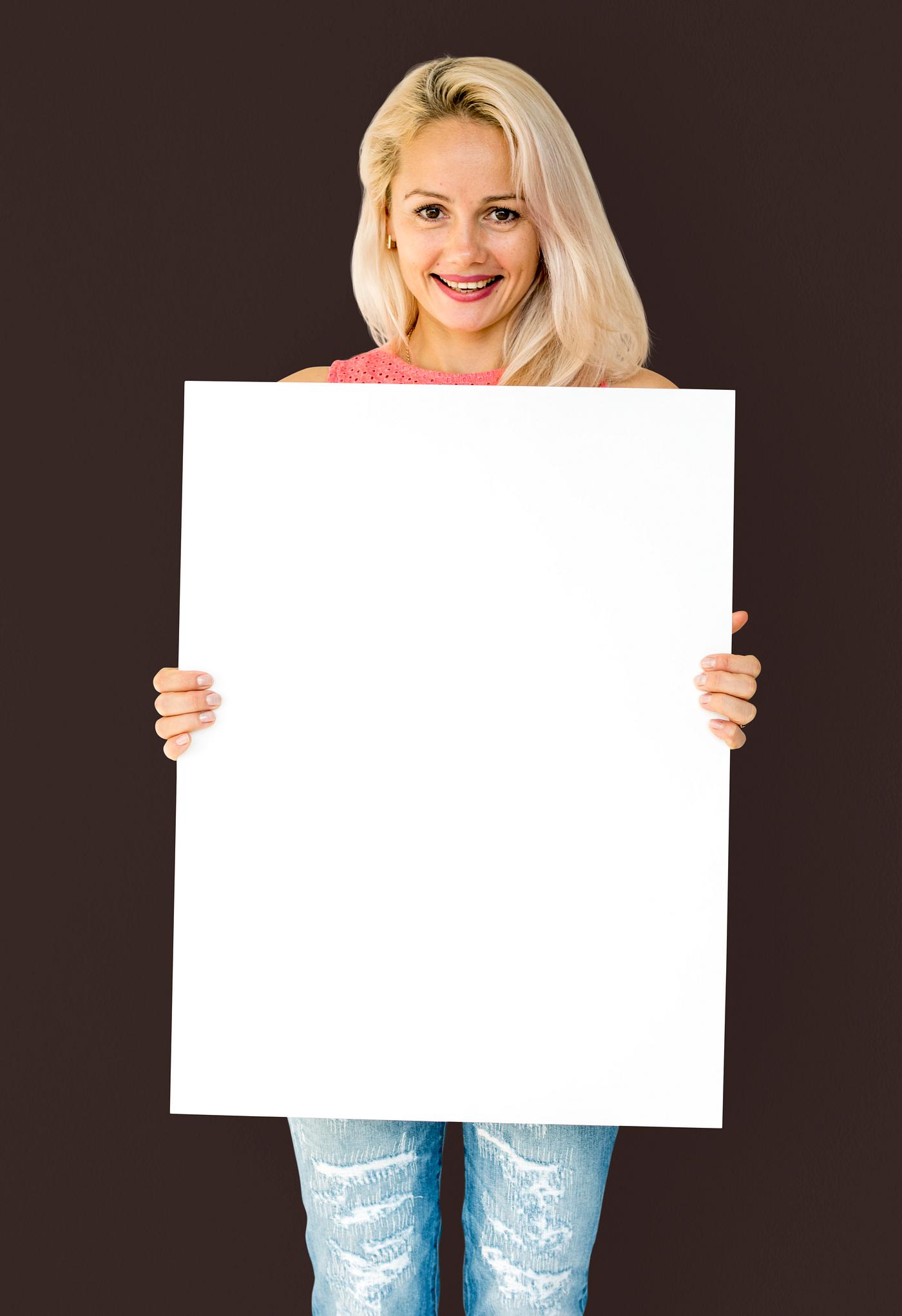 adult, advertising, alone, background, banner, beautiful, blank, board, casual, caucasian, copy space, empty, female,... adult, advertising, alone, background, banner, beautiful, blank, board, casual, caucasian, copy space, empty, female,...