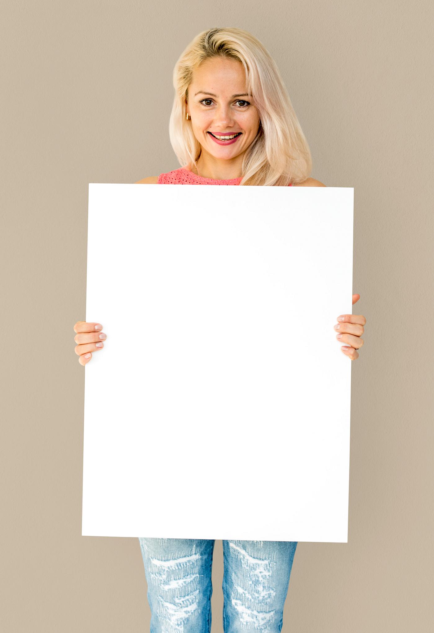 adult, advertising, alone, background, banner, beautiful, blank, board, casual, caucasian, copy space, empty, female,... adult, advertising, alone, background, banner, beautiful, blank, board, casual, caucasian, copy space, empty, female,...