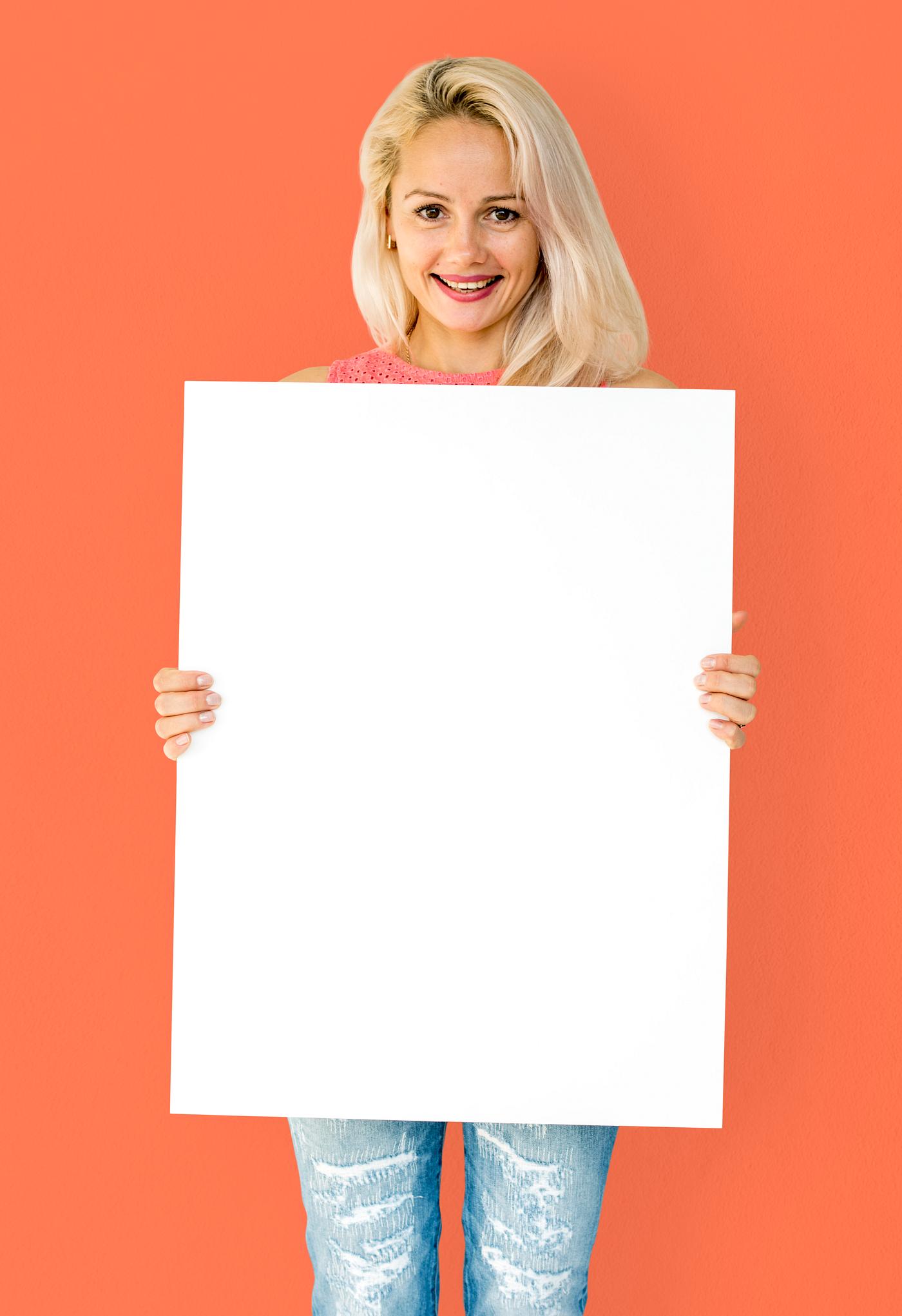 adult, advertising, alone, background, banner, beautiful, blank, board, casual, caucasian, copy space, empty, female,... adult, advertising, alone, background, banner, beautiful, blank, board, casual, caucasian, copy space, empty, female,...