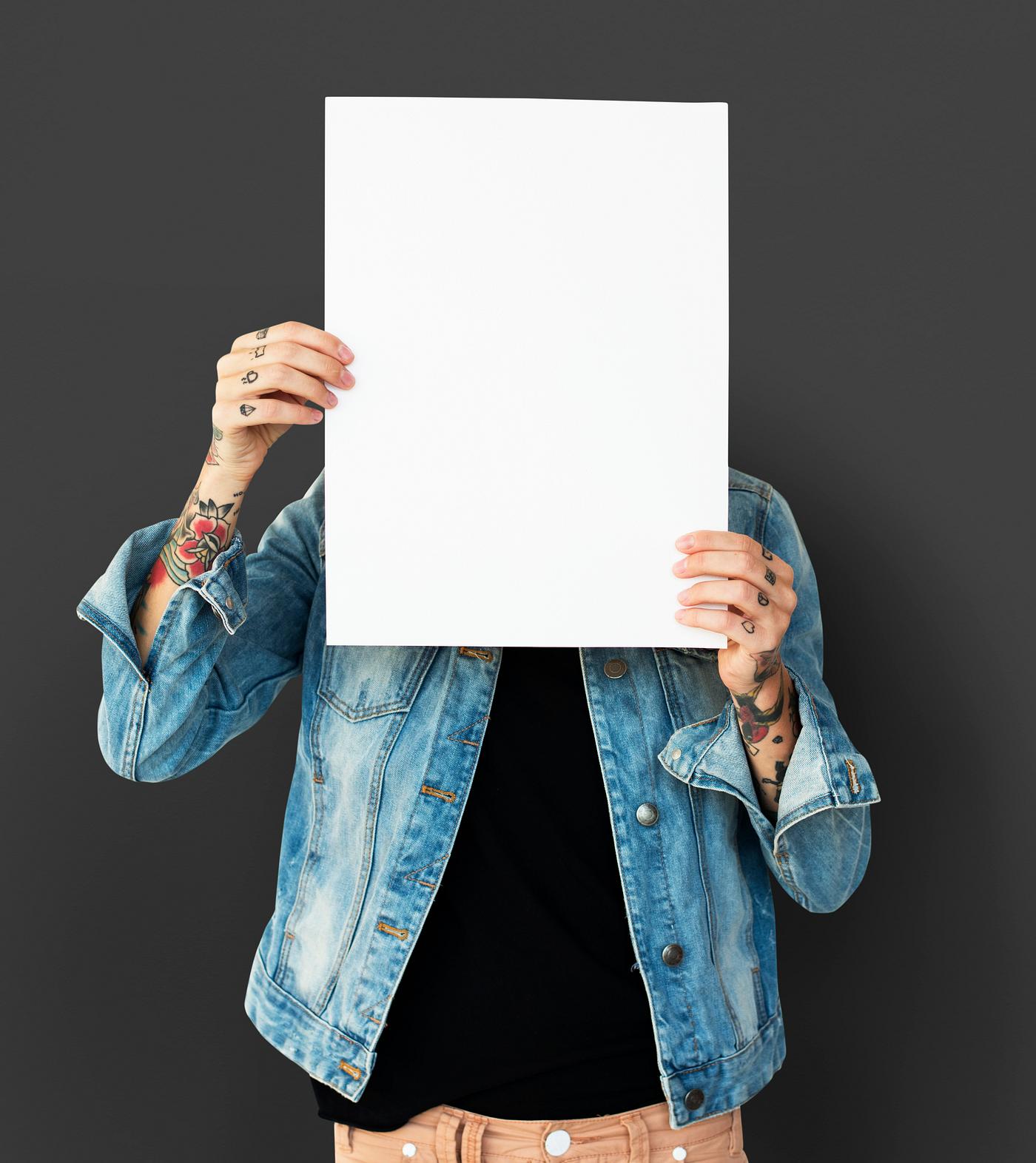 studio, model, person, people, race, placard, solo, style, woman, lifestyle, casual, tattoo, jacket, isolated, blank, jeans... studio, model, person, people, race, placard, solo, style, woman, lifestyle, casual, tattoo, jacket, isolated, blank, jeans...