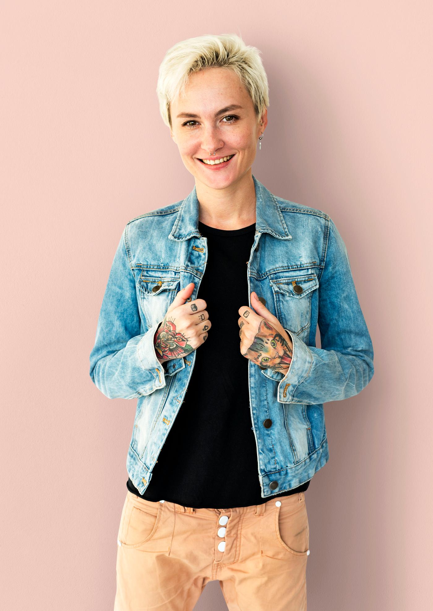 studio, model, person, people, race, caucasian, staring, style, solo, woman, lifestyle, casual, tattoo, jacket, isolated,... studio, model, person, people, race, caucasian, staring, style, solo, woman, lifestyle, casual, tattoo, jacket, isolated,...