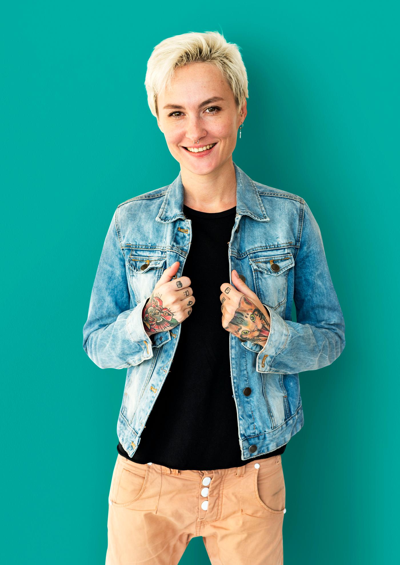 studio, model, person, people, race, caucasian, staring, style, solo, woman, lifestyle, casual, tattoo, jacket, isolated,... studio, model, person, people, race, caucasian, staring, style, solo, woman, lifestyle, casual, tattoo, jacket, isolated,...