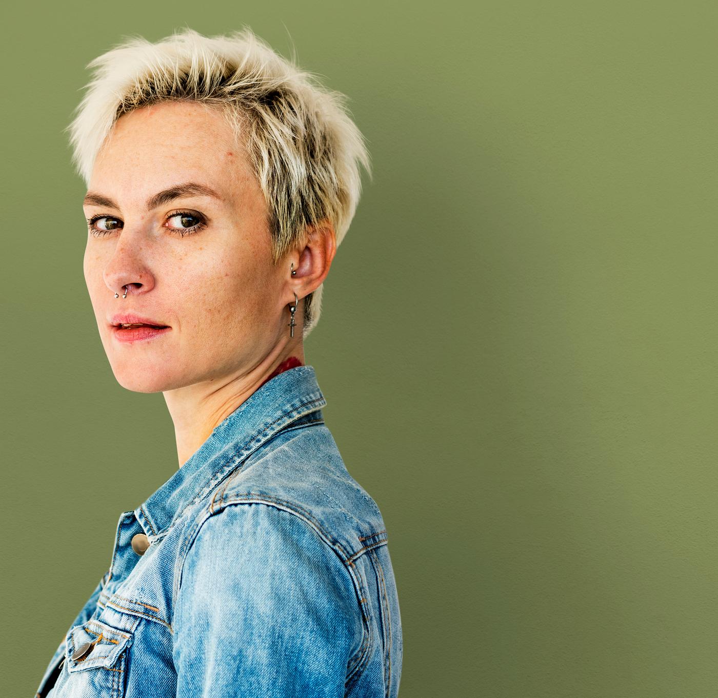 studio, model, person, people, race, caucasian, staring, style, solo, woman, lifestyle, casual, tattoo, jacket, isolated,... studio, model, person, people, race, caucasian, staring, style, solo, woman, lifestyle, casual, tattoo, jacket, isolated,...