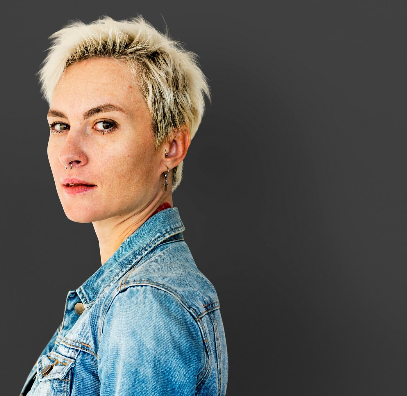 studio, model, person, people, race, caucasian, staring, style, solo, woman, lifestyle, casual, tattoo, jacket, isolated,... studio, model, person, people, race, caucasian, staring, style, solo, woman, lifestyle, casual, tattoo, jacket, isolated,...