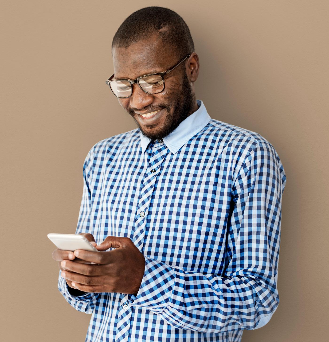 studio, model, person, technology, african, people, race, style, solo, lifestyle, casual, eyeglasses, smiling, man, shirt,... studio, model, person, technology, african, people, race, style, solo, lifestyle, casual, eyeglasses, smiling, man, shirt,...