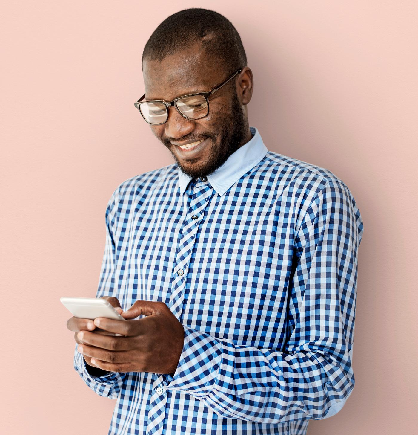 studio, model, person, technology, african, people, race, style, solo, lifestyle, casual, eyeglasses, smiling, man, shirt,... studio, model, person, technology, african, people, race, style, solo, lifestyle, casual, eyeglasses, smiling, man, shirt,...