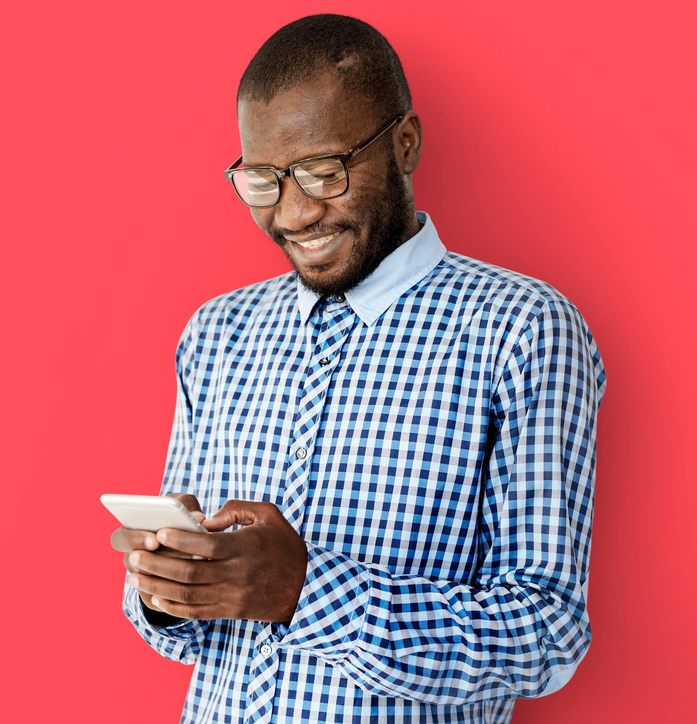 studio, model, person, technology, african, people, race, style, solo, lifestyle, casual, eyeglasses, smiling, man, shirt,... studio, model, person, technology, african, people, race, style, solo, lifestyle, casual, eyeglasses, smiling, man, shirt,...