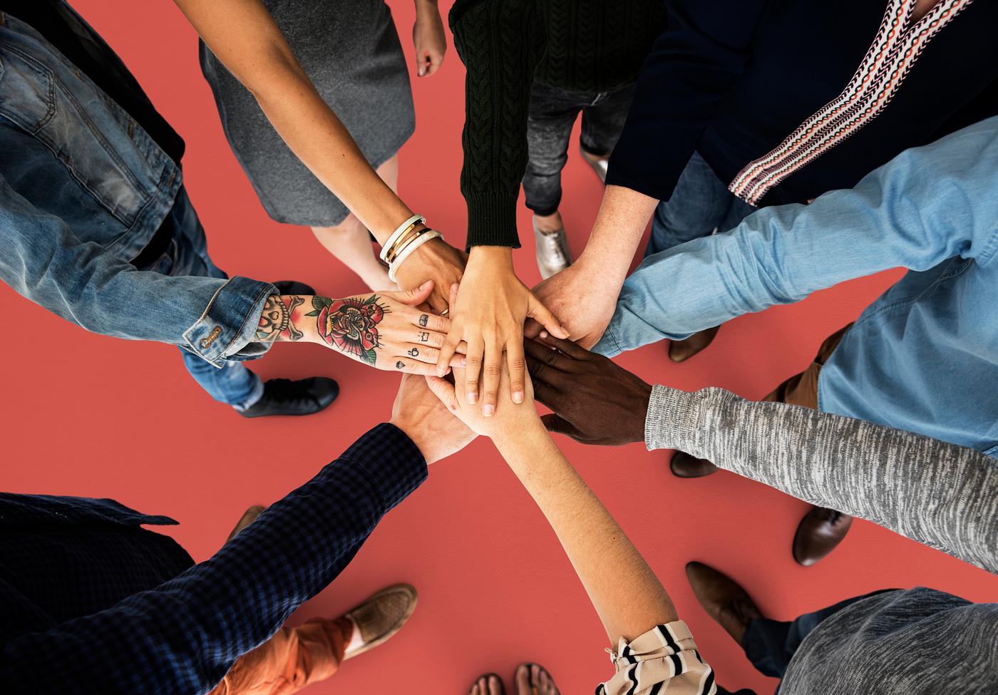 person, holding, people, teamwork, friends, hands, friendship, cooperation, aerial view, partnership, orange, isolated,... person, holding, people, teamwork, friends, hands, friendship, cooperation, aerial view, partnership, orange, isolated,...