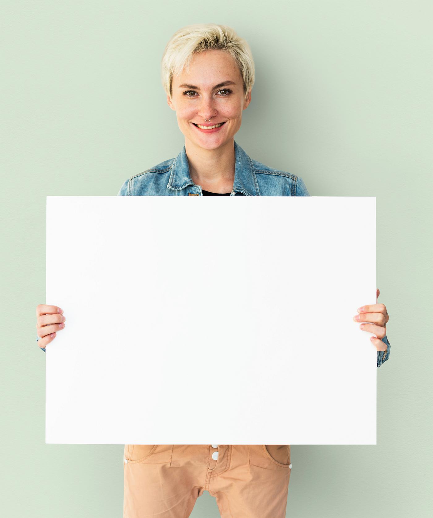 expression, studio, person, show, recreation, people, caucasian, placard, solo, communicate, woman, lifestyle, empty, smile... expression, studio, person, show, recreation, people, caucasian, placard, solo, communicate, woman, lifestyle, empty, smile...
