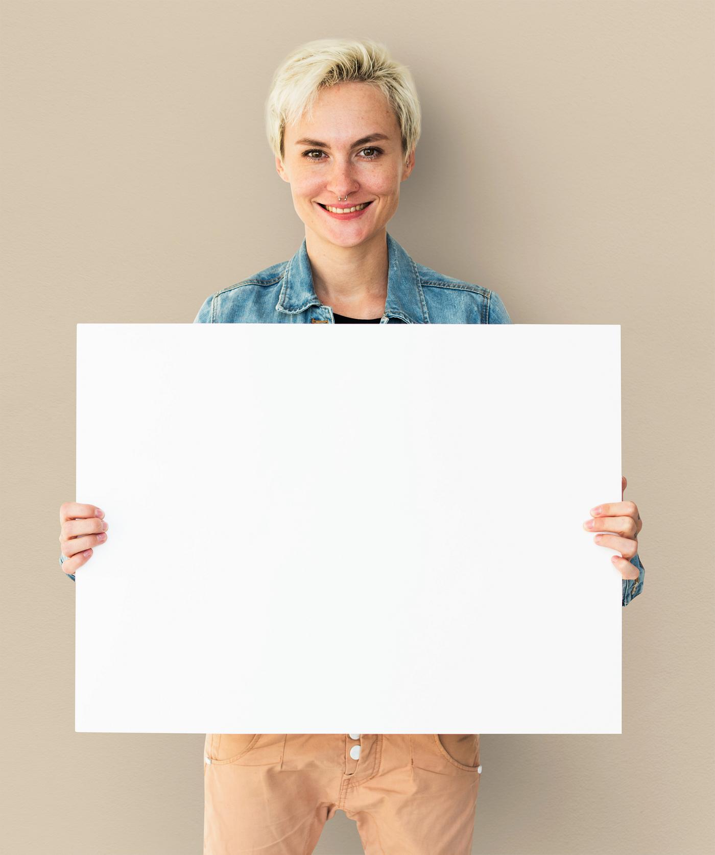 expression, studio, person, show, recreation, people, caucasian, placard, solo, communicate, woman, lifestyle, empty, smile... expression, studio, person, show, recreation, people, caucasian, placard, solo, communicate, woman, lifestyle, empty, smile...